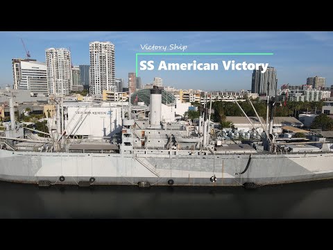 SS American Victory Drone Footage by Erich Kirchubel