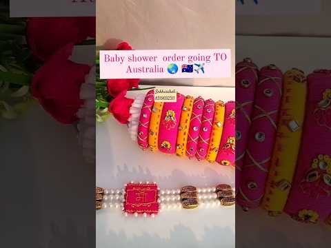 babyshower jewellery going to Australia 🇦🇺 #shorts#shortvideo#shortfeed #babyshower #sakhisaheli