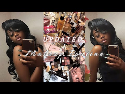 Full Coverage Drugstore Makeup Tutorial for Darkskin | + DYING MY LOCS GREEN?! || ImaniJaleah