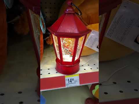 Walgreens Musical Cardinals Lantern Water Globe #shorts