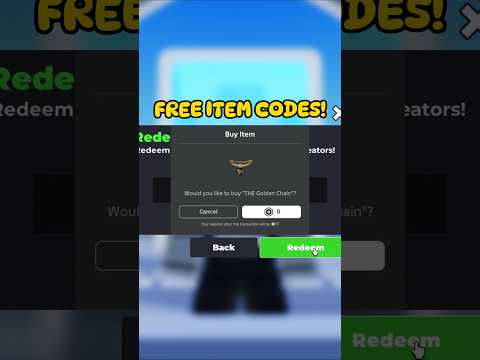 Get Free Items Codes from ANY Roblox Games! #shorts #roblox