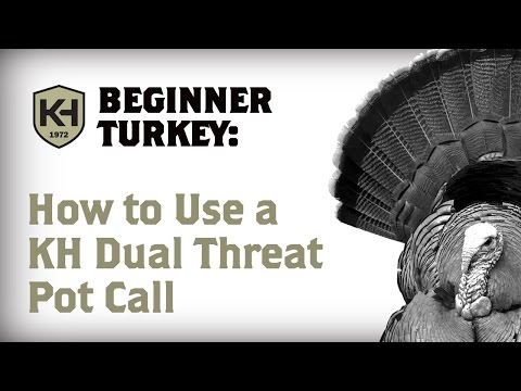 How To Use Knight & Hale Dual Threat Turkey Pot Call