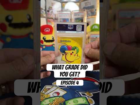 What Grade Did You Get? Episode 4 - Clear Pikachu & Squirtle Art Rare from Stellar Crown #pokemontcg