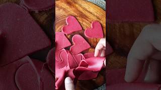 valentines Day Specil Beetroot Puri  #valentinesday #heartshaperecipe