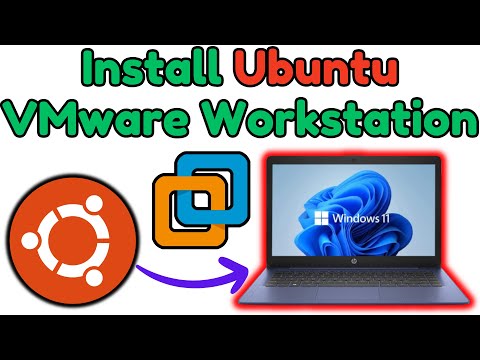 How to Install Ubuntu on Windows 11 | Install Ubuntu on Windows 11 Using VMware (2024)