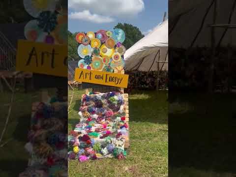 Art and Energy and The Mossy Carpet are at Glastonbury!