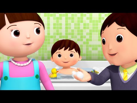 Bath Time Adventure: Ollie Discovers the Fun of Bubbles | Fun Baby Songs | Classic Baby Songs