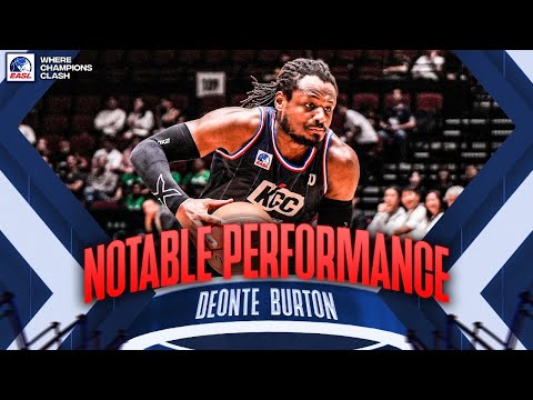 Game Highlights: Busan KCC Egis Deonte Burton 35 Points vs. Macau Black Bears