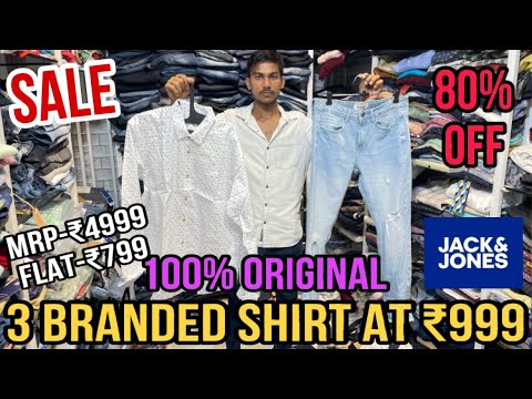 🔥3 Branded Shirt At ₹999 | Mumbai | Taj Collection | Kurla | Branded Jeans