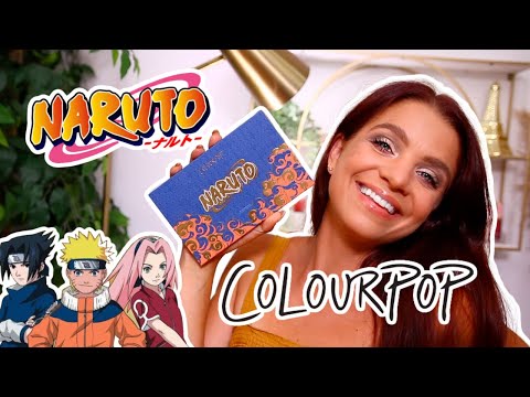 NARUTO X COLOURPOP REVIEW + TUTORIAL