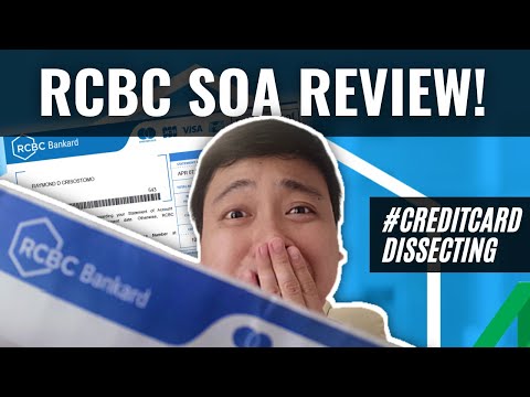 Credit Card Philippines SOA Review - RCBC Bankard Maganda Kaya...?