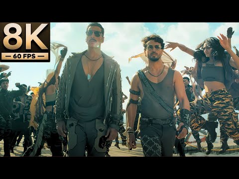 8K Remastered - Bade Miyan Chote Miyan - Title Track | Tiger Shroff, Akshay Kumar