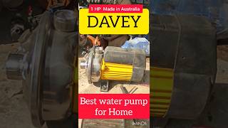 Best Water Pump, DAVEY Pump Motor