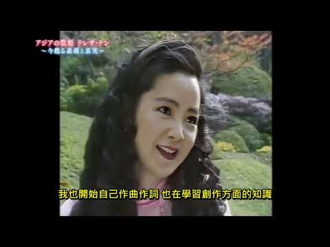 鄧麗君接受日本電視台採訪1993