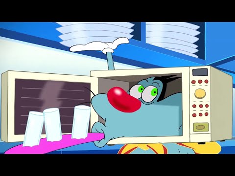 Oggy and the Cockroaches - Multitasking Oggy (SEASON 4) BEST CARTOON COLLECTION | New Episodes HD