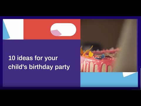 10 ideas for your child's birthday party! 🎉 #partyideas #birthday