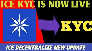 HOW TO KYC ON ICE DECENTRALIZED FUTURE.