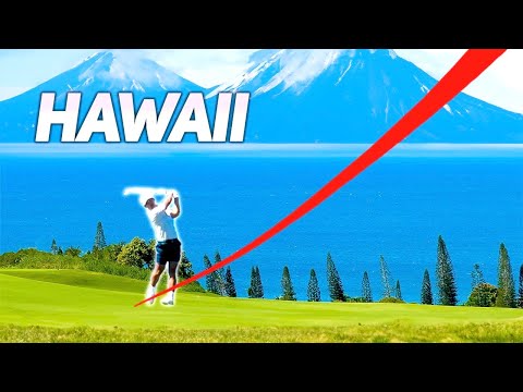 We played a championship golf course in Hawaii