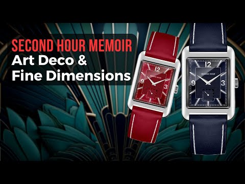 Lovely Tank With Art Deco Vibes And Great Measurements! Second Hour Watches "Memoir". Watch Review.