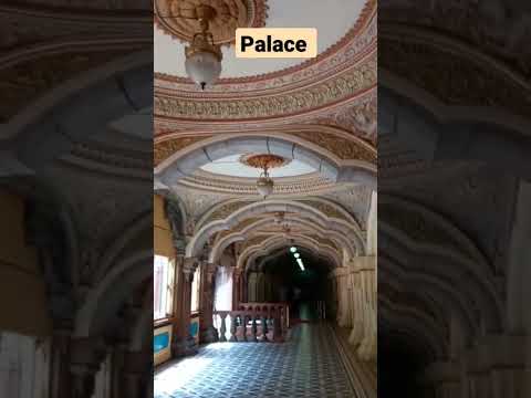 Inside view of Mysore palace