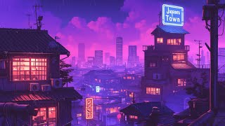 1980s & 90s Lofi Hip Hop Beats 🎷 Retro Vibes & Nostalgic Japanese Town Ambience 🌆 Lofi Rain Playlist