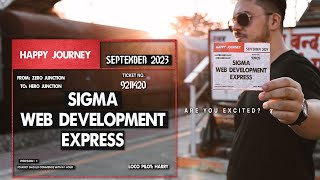 Sigma Web Development Course - Coming Soon 🔥