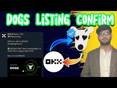 Dogs listing confirm 💯💥🎉 #okx #dogs