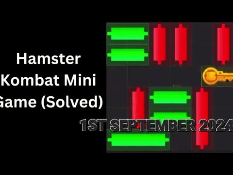 1 September 2024|| HAMSTER DAILY KOMBAT|| DAILY CIPHER|| HAMSTER MINI KEY GAME