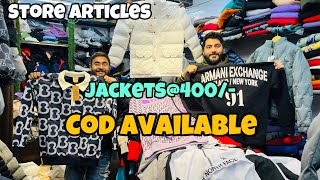 Store Articles | Jackets@400/- Only | COD Available | Cheapest Winter Collection | With Guarantee...