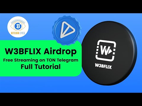 W3bFlix Airdrop Bot | Telegram Best Crypto 2024