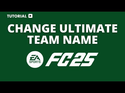 How to Change Your Club Name in FC 25 Ultimate Team