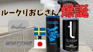 【洗車】tershineとMONKEY GANGを使って車内清掃してみた！ルームクリーニング動画　ウォッシュ