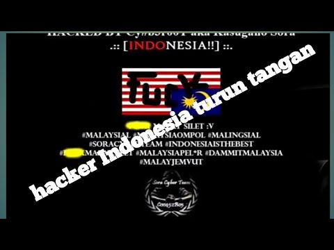 NYESEL gak nonton!!!!!.Pembalasan HACKER INDONESIA atas serangan HACKER MALAYSIA