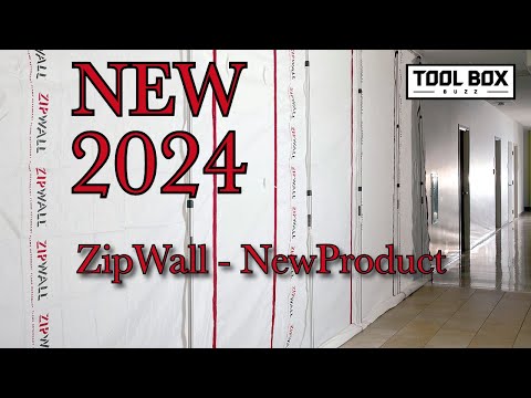 Zipwall Reusable Dust Barrier | NEW Zippered Door