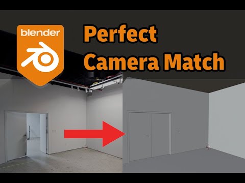 Perfect Camera Match | Scale fSpy Camera to 3D Model in Blender