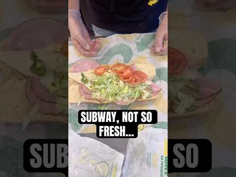 SUBWAY NOT SO FRESH @jimgaffigan #jimgaffigan #djhuntsofficial #subway #comedyshorts #funnycomedy