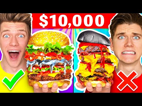 $10,000 COOK-OFF #2: Must See Genius Food Hacks - Best Gallium VS Target Hack Wins Challenge