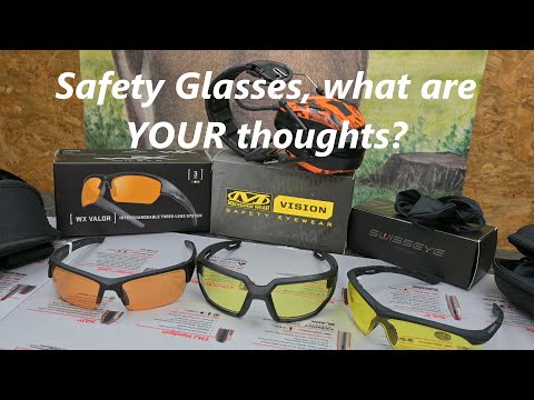 Safety Glasses from Wiley-X, Mechanix and Swiss Eye, which do you prefer?