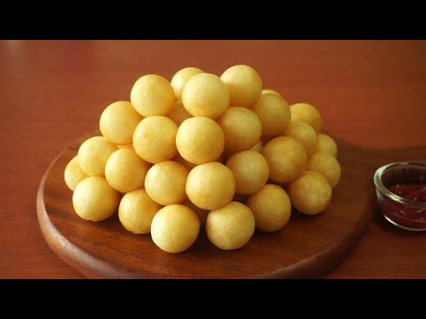 Just 3 Ingredients! Easy Potato recipe ! Potato Balls ! Potato Snacks