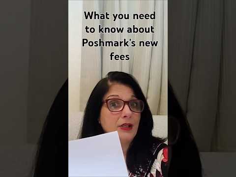 New fee structure.  Good or bad? See video. #resellercommunity #poshmarkfees #poshmark #resellers.