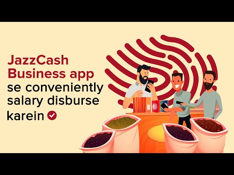 Disburse Salary via JazzCash Business App