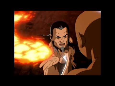 Aang grabs Ozai's beard   Sozin's Comet HD