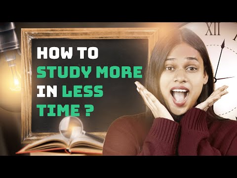 How to Study more in Less Time  | Increase Focus | 5 principles for Students 🔥