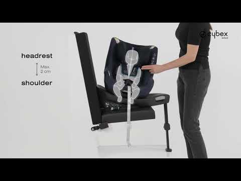 How to Adjust the Headrest I Sirona G i-Size Car Seat I CYBEX