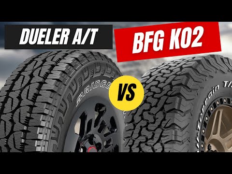 Bridgestone Dueler A/T Revo 3 vs BF Goodrich KO2