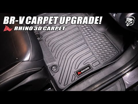 THE BR-V GETS A CARPET UPGRADE! | RHINO 3D CARPET FROM @yansansenpai (GARASI57)!!