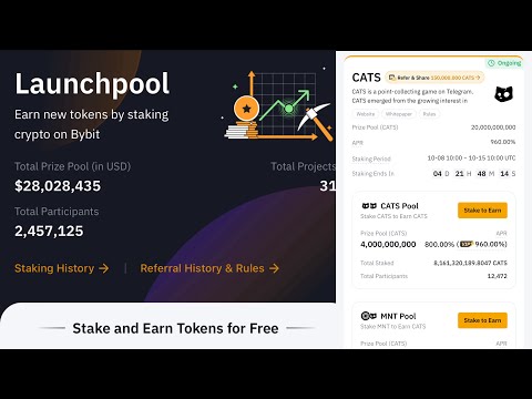 CATS Airdrop For ByBit Users | How to earn additional $CATS token on ByBit launchpool