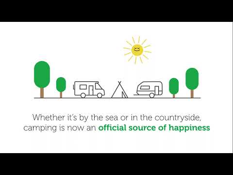 Camping makes you happy – officially!