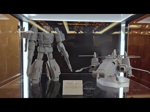 Prototype Display at TFCon Baltimore 2024, Fanshobby, Newage,Maketoys