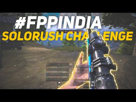 SOLORUSH CHALLENGE FPP INDIA ❤️BGMI FPP JUICE WRLD LUCID DREAMS MONTAGE🥵 ft-realme 5⚡5 finger claw..